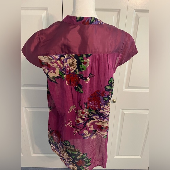 Soft Surroundings Bouquet of Roses Tunic - Picture 8 of 8